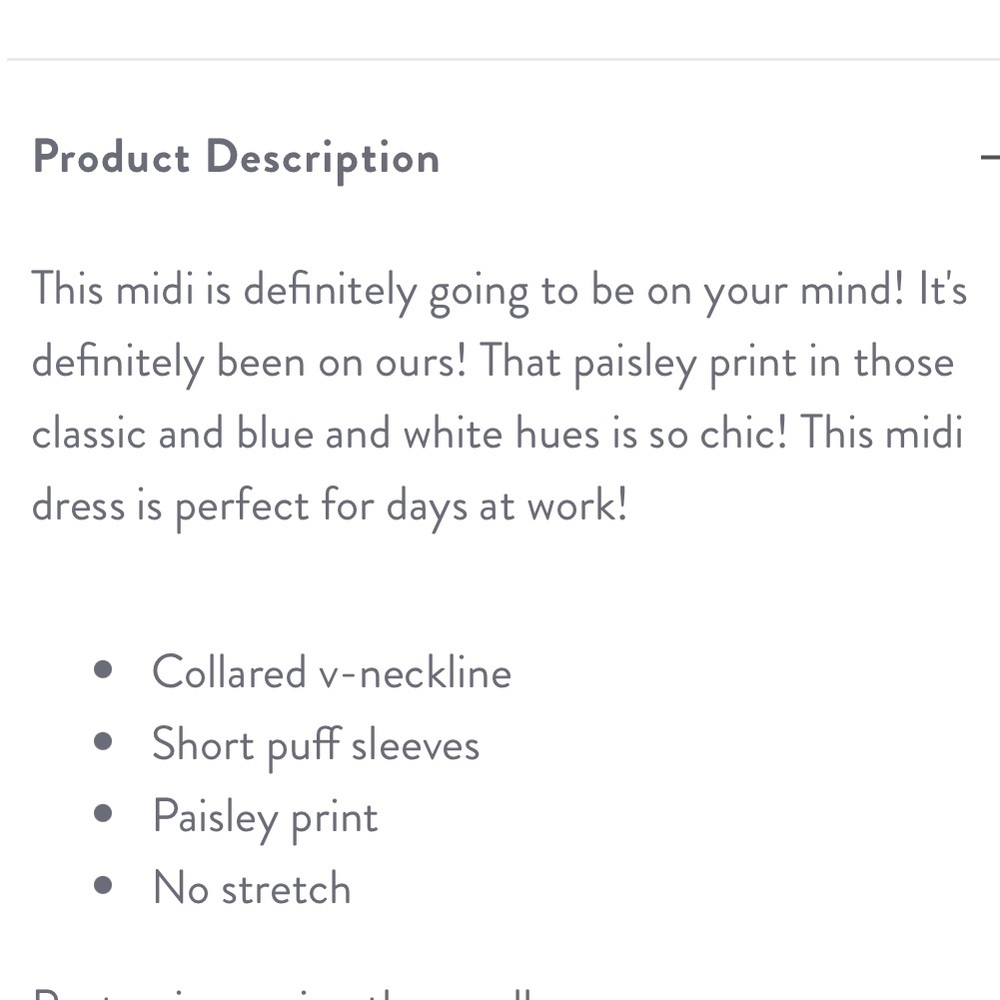 Umgee Paisley Print Midi Sundress - Picture 11 of 11